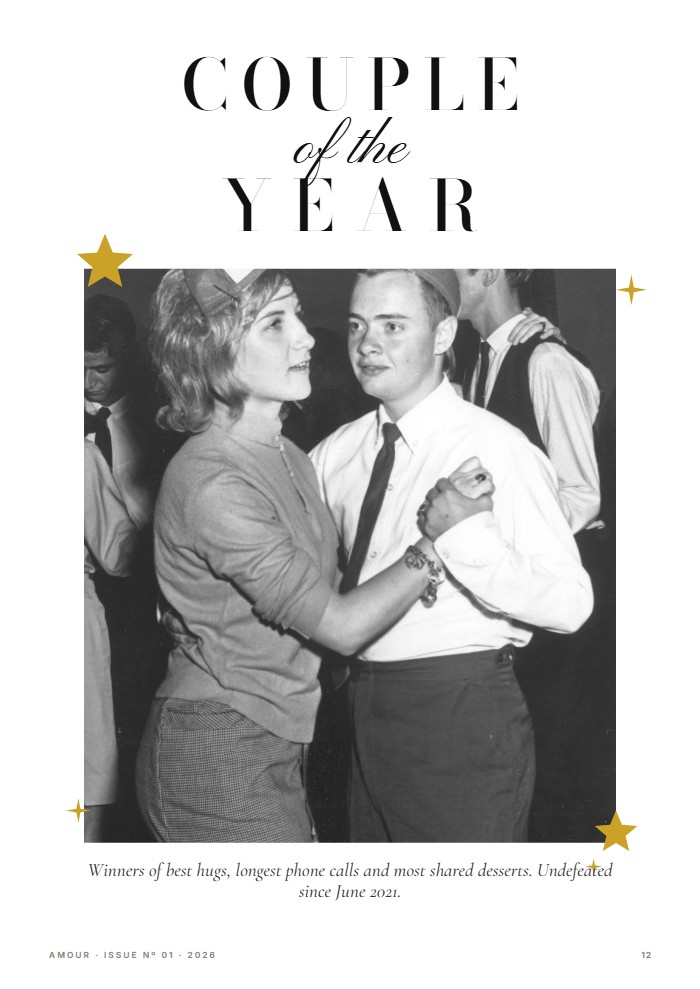 Couple of the year page